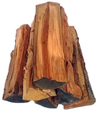 TRGCJGH Troncos de madera dura seca al horno, perfectos para cocinar carne, fuegos de campamento, estufas, chimeneas abiertas, 20 cm-55 Ib