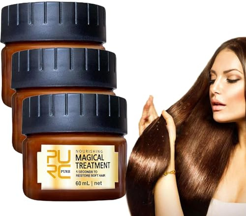 EXQST Pure Keratin Repair Hair Mask 5 Second Miracle Hair Treatment repariert geschädigtes Haar Keratin-Haarmaske mit Argan und Kokosnussöl