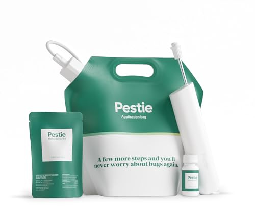 Pestie Home Barrier Pest Control Kit, Expert Pest Control for Your Home, Fast-Acting, Long-Lasting Insect Killer, Professional Spray Protects Against Common Pests