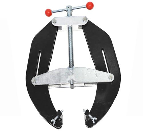 Pipe Clamp, 2 to 6 in Pipe Alignment Clamp, High Strength Steel Clamp for Pipe Alignment, Welding, Lightweight Design Pipe Alignment Tool, 50mm-150mm Clamping Range