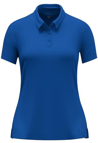 JAKO Polo uni pour Femme, Bleu Roi, Taille M