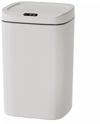 XPSHP25112 Poubelle de Cuisine Poubelle électrique Automatique avec Couvercle, Grand ménage, Salon, Cuisine, Salle de Bain, Toilettes, Grande capacité Poubelle en Plastique Mince(16L)