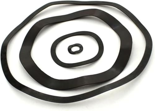 Rondelle ondulée, Rondelle ondulée à ressort, Rondelle élastique à trois ondulations M3-M118(M6x12x0.3 50pcs)