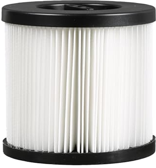 Einhell Original Faltenfilter, Staubklasse L, 10 L | für Akku-Nass-Trockensauger TP-VC 18/10 Li BL L | Staubklasse L | zum Trockensaugen | Ø 130 mm | 115 mm Höhe