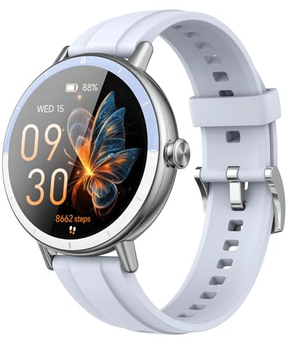 Smart Watch for Women Answer/Make Call, 1.27'' HD Screen Fitness Watch Blue | 2026 New Smartwatch with Heart Rate/Sleep/Stress Monitor, 110+ Sport Modes, IP68 Waterproof Activity Tracker for Android/iOS