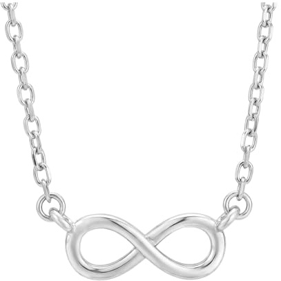 Sofia Milani - Women's Necklace 925 Silver - Infinity Pendant