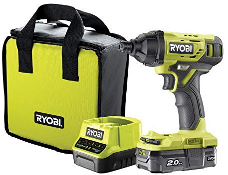 Ryobi R18ID2-120SZ 18V ONE+ Cordless Impact Driver Starter Kit (1 x 2.0Ah)