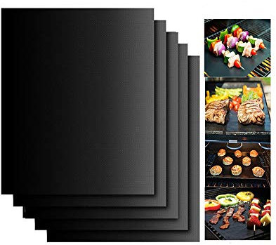 10Pcs Tapis De Barbecue, Tapis De Barbecue Antiadhésifs Réutilisables Et Maille De Cuisson Pour Barbecue Extérieur Intérieur Fonctionne Sur Des Feuilles De Gril éLectrique Au Charbon De Bois 40X33CM