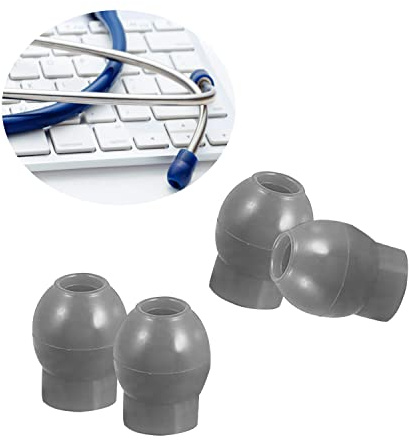 Ersatz-Ohrstöpsel für Stethoskope, universelle weiche Ohrstöpsel, Grau, 2 Count (Pack of 1), Ohrhörer