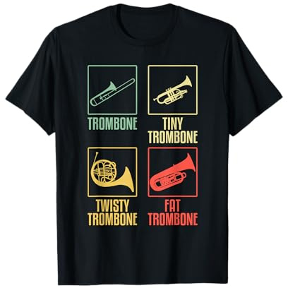 Trombone Posaune Spieler T-Shirt