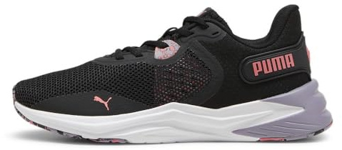 Puma Women Disperse XT 3 Wn's HYPERNATURAL Cross Trainer, Puma Black-Sunset Glow-Pale Plum, 41 EU
