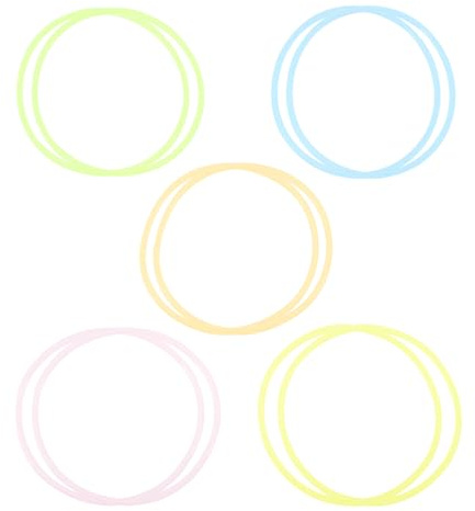 Abaodam 10 Stk Silikonarmband elastisches Armband (schwarz) armbänder für kinder haarband Neon-Armbänder Gelee-Armband für Kinder freundschaftsarmbänder Jelly Armbänder 80er Elastizität