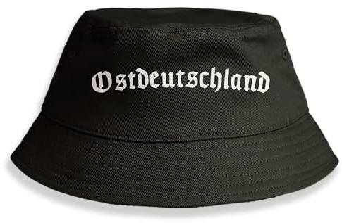 ecomq Ostdeutschland Hut Anglerhut | Top Qualität | Praktische Einheitsgröße