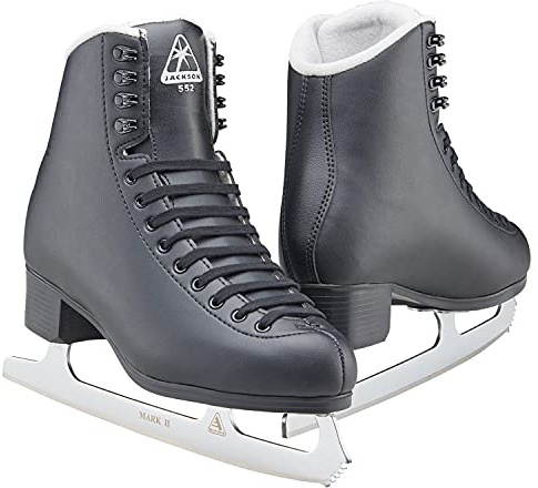 Jackson Ultima Classic 552 Mens/Boys Figure Ice Skates - Boys Size 10, Medium Width