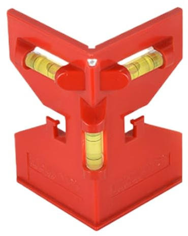 Leveler Tools Mini Caravan Levelling Aid Indicator 3 Bubble Vials Magnetic Levels Gadget Small Leveler Post and Pipe LevelsPipe Angle Detector Fence Building Tool for DIY,Construction