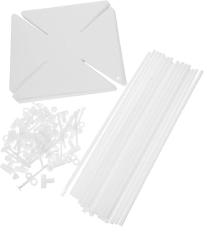 Hohopeti 30pcs DIY Paper Pinwheel Kit for Blank White Craft Windmills for Painting and Outdoor Summer Activities Portable Reusable Garden Lawn Decor for School Daycare and Party Supplies