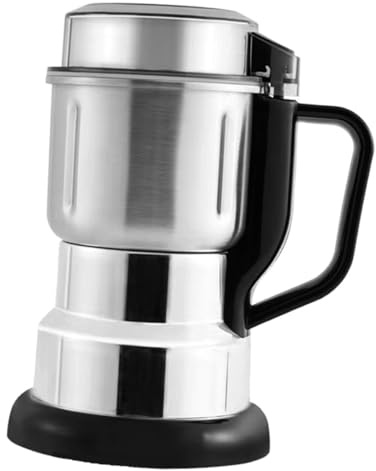 Alipis Moulin à Café Électrique Compact pour Maison Moteur Puissant Rapide Broyeur Grains et Épices Design Sûr et Pratique pour Voyage et Usage Quotidien