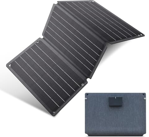 CTOLITY 21W Solarpanel, Tragbares Solar-Ladegerät mit 2 Ports (USB-C/USB-A), 6V/3A Gesamtausgang, IP67 wasserdichtes Solarladegerät, USB Solar Panel fürMobiltelefone, Powerbank, Campinglampen, PCs