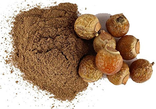 Hasyadeep Reetha Pods Powder | Sapindus mukorossi | Soapnut | Ritha | Wash Nut (100gm/3.52oz)