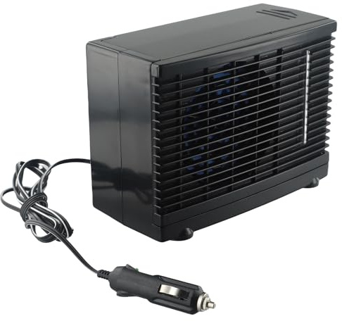 VRTYVEYBB 12V Cooling Fan Adjustable Car Air Conditioner Portable Home & Car Cooler Cooling Fan Water Ice Air Condition For Campers
