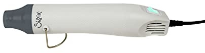Sizzix Tool Heat Tool a Due Velocità - Punta di Precisione, Design Sicuro e Leggero - Spina UK con Adattatore EU