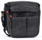 FOSOTO Borsa per fotocamera digitale in tela, compatta per fotocamera Sony A6000 A6100 A6400 RX100 V/Fujifilm X-T2 X-T3 X-T10 / Canon EOS M100 SX740, Nero , Casual|Vintage