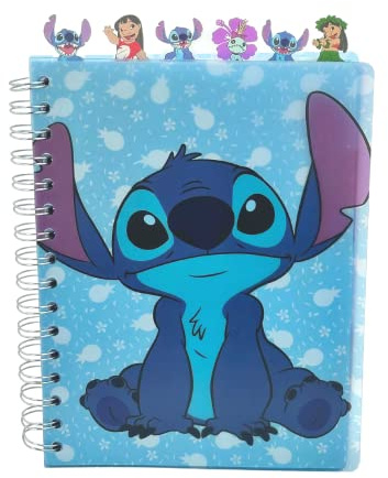Disney Lilo & Stitch Tabbed 144 Page Journal