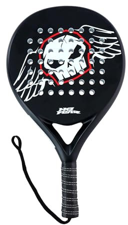 No Fear Padel Schläger- Padel - Anti-Rutsch-Griff - Zwart