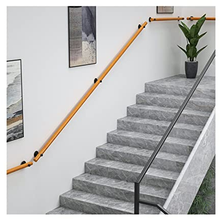 Corrimano Scala in legno massello Corrimano Recinzione a parete Corrimano Sito di installazione 8,5 cm, bambini stabili e durevoli e corrimano per anziani per scale e recinzioni interne (Co