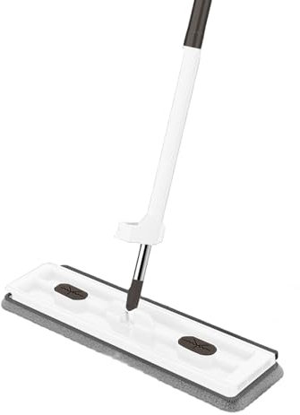 Joberio Trapeador para Pisos de Madera Dura, Trapeador para Pisos de Microfibra - Fregona de Limpieza para Pisos con 2 Almohadillas de Microfibra Reutilizables - Trapeador para Polvo de Uso húmedo y