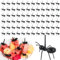 72 unidades de hormigas palillos de dientes, picos de comida, reutilizables, mini tenedores de frutas, tenedores de frutas, sin BPA, pinchos para pasteles, frutas, postres, postres