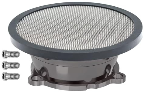 Filtre Air Moto Filtre Admission Air Carburateur Billet CV40 Pièce Moto Filtres Air Admission Moto(Titanium Set)