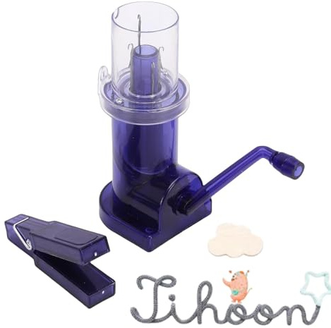 Macchina per maglieria con clip, macchina per maglieria i-Cord, maglia a mano con cordino, bobina manuale, telaio per la produzione di collane e accessori artigianali