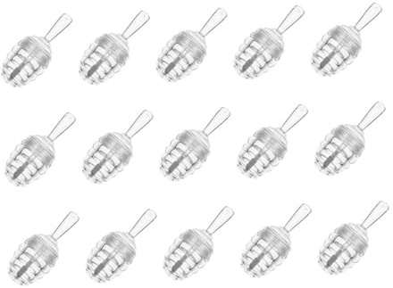PLAFOPE Lot de 15 Tubes à Lèvres en Plastique Réutilisables et Rechargeables de Pot à Miel, pour Usage Quotidien ou Voyage D'affaires