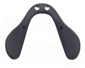 ChuYiElegance Almohadilla Nasal para Gafas con Núcleo Metálico, Accesorio para Gafas Tipo Silla de Montar con Lupas.