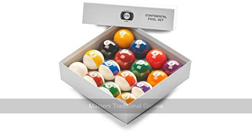 Aramith Screen Printed Pool Balls - Spots and Stripes (2 inch)