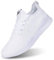 Sneakers Uomo Scarpe Estive Ginnastica Uomo Sportive Trail Running Trekking Tennis Scrapa da Lavoro Comode Bianchi 43