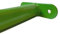 Magic-Gardens PULL UP GYMNASTICS Powder Coated Metal Monkey Bars Ladder Rungs (Lime Green 900mm)