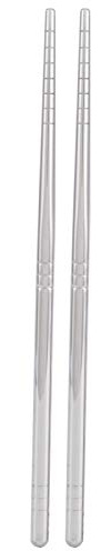 5 Pares De Palillos De Metal, Palillos De Acero Inoxidable, Palillos Reutilizables, Palillos Coreanos, Palillos De Cocina Para Restaurante En Casa