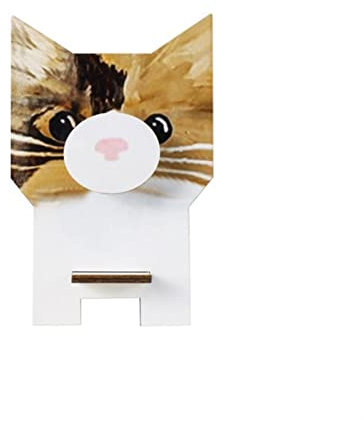 OwKay SISWIM Brillengestelle, Brillen-Display, Brillenhalter, niedliches Tier, Fuchs, Katze, Brillenständer, Holz, Haushaltsdekoration, Ornamente, Sonnenbrillen, Brillen (Farbe: 02)
