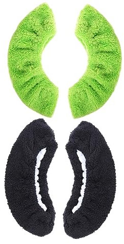 Supvox 2 Paar Schlittschuhe Eiskunstlauf Figur Stiefelüberzüge Schlittschuhkufenschutz Hockey-klingenschutz Figur Eiswächter Skate-abdeckungen Kind Elastisch Polyester (Polyester) Puck