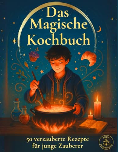 Das Magische Kochbuch: 50 verzauberte Rezepte für junge Zauberer – Entdecke magische Gerichte, die Mut, Stärke und Geheimnisse offenbaren