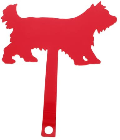 TINEASUR Acryl-briefkasten-flaggen-set Für Briefkasten Weihnachtsbaum Skifahren Hund Briefkasten-türflagge Ersatz