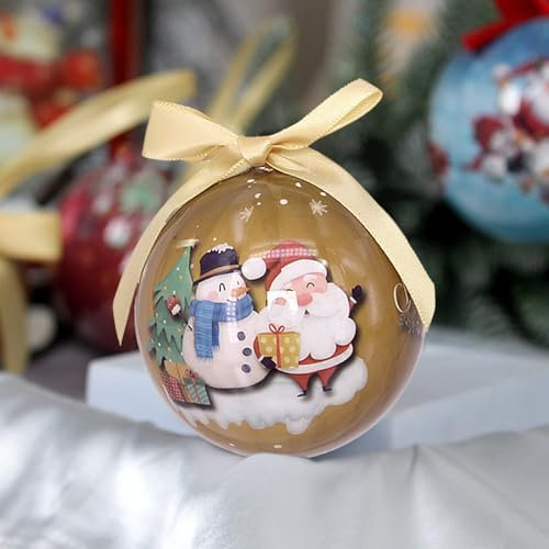 Weihnachtsbäume Verkauf Räumung Weihnachtskugel Aufkleber Ball Schaumstoffkugel Schneemann Weihnachtsbaum Schaufenster Innenhof Treppe Wohnzimmer hängende Dekoration