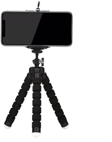 Thapncow Treppiede portatile e flessibile, Treppiede Smartphone, treppiede per fotocamera, per smartphone