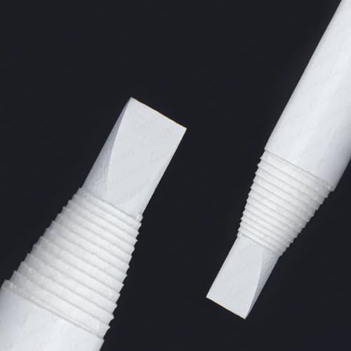 2PCS Crayons de Cartographie Sourcils Imperméables – Outil de Marquage Tatouage Pelable pour un Traçage Précis et des Traits Fins (Un lot de 2 blancs)