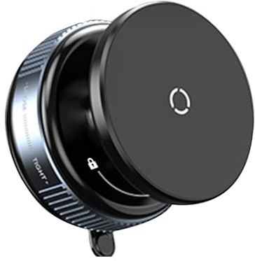 Générique Support Téléphone Voiture Magnétique | Ventouse Puissante 360° | Universel Pare-Brise & Tableau de Bord | Fixation Sécurisée ABS | Compatible Smartphones