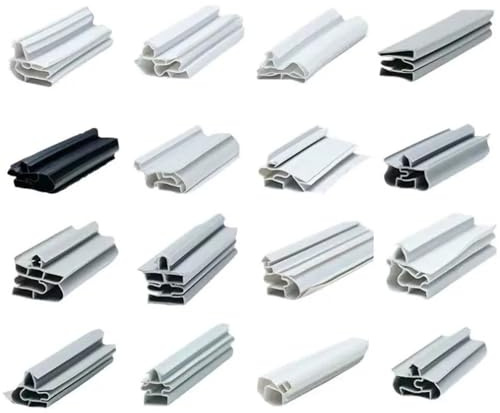 2 meter mjuk PVC-tätningsremsa för kylskåpsluckor och desinfektionsskåpdörr (typ 8)