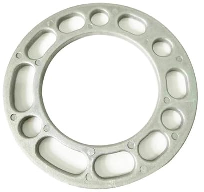 MBPBVRVAF Radnaben Zentrierringe Universal 6X139,7 5X139 4PCS 6 Löcher 6mm Aluminium Auto Rad Spacer Reifen Spacer Shims Dichtung Radabstandsscheiben