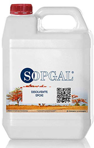 Disolvente Sopgal especial Pintura Epoxi (5 ltr) - Reduce la viscosidad, aumenta el agarre de la pintura y para limpieza de útiles
